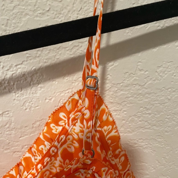 Tank Top- Orange/White   The Loft  Small - Picture 4 of 4